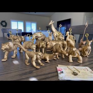 Animal Wedding table card holder